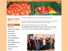 Tablet Screenshot of lueneburger-tafel.de